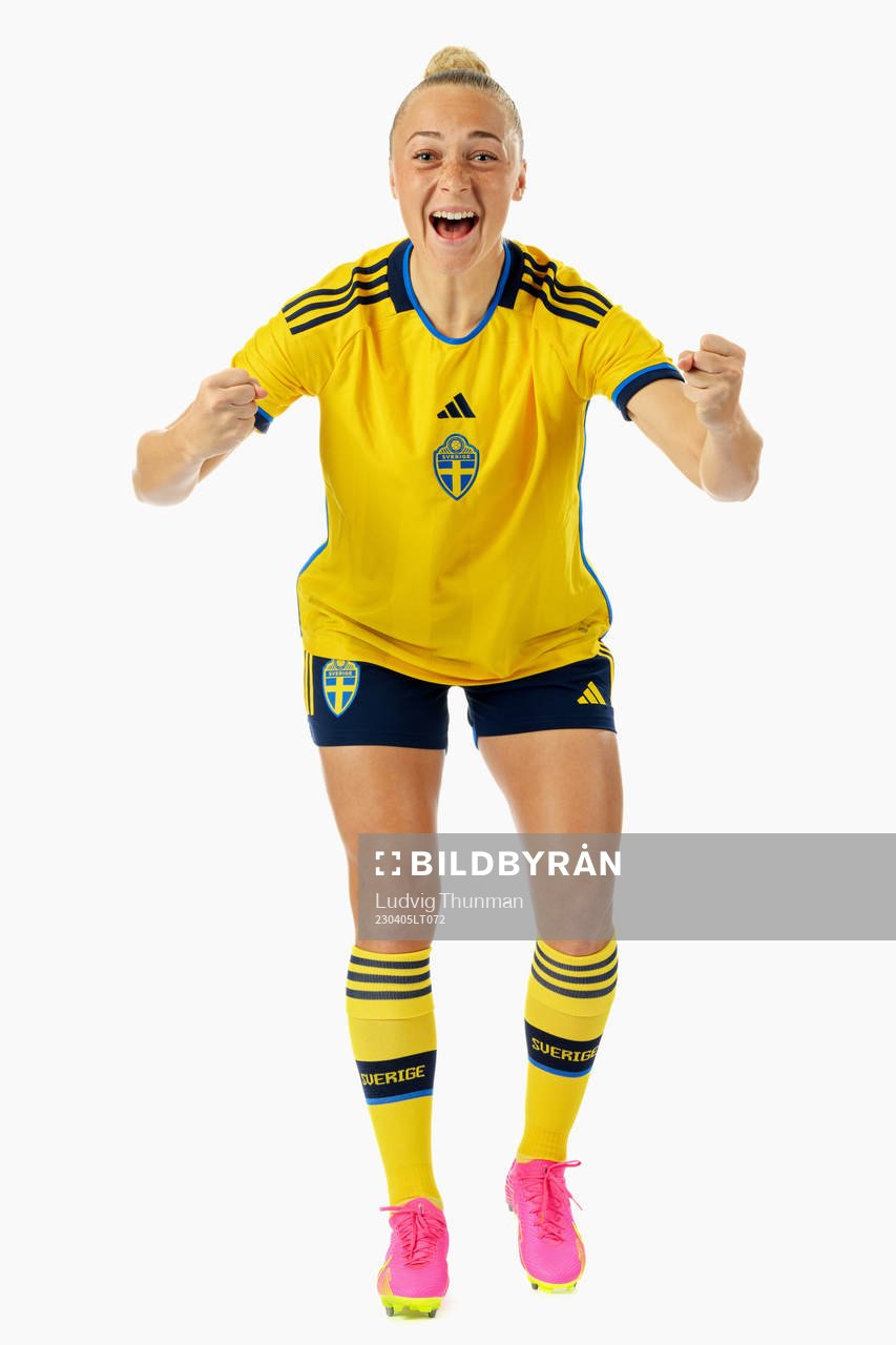 Hanna Bennison of the Swedish women's national football