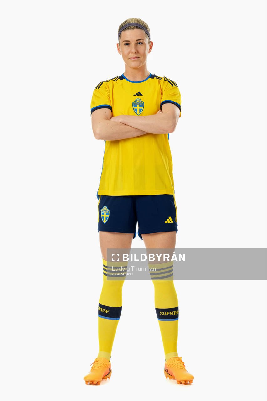 Olivia Schough of the Swedish women's national football