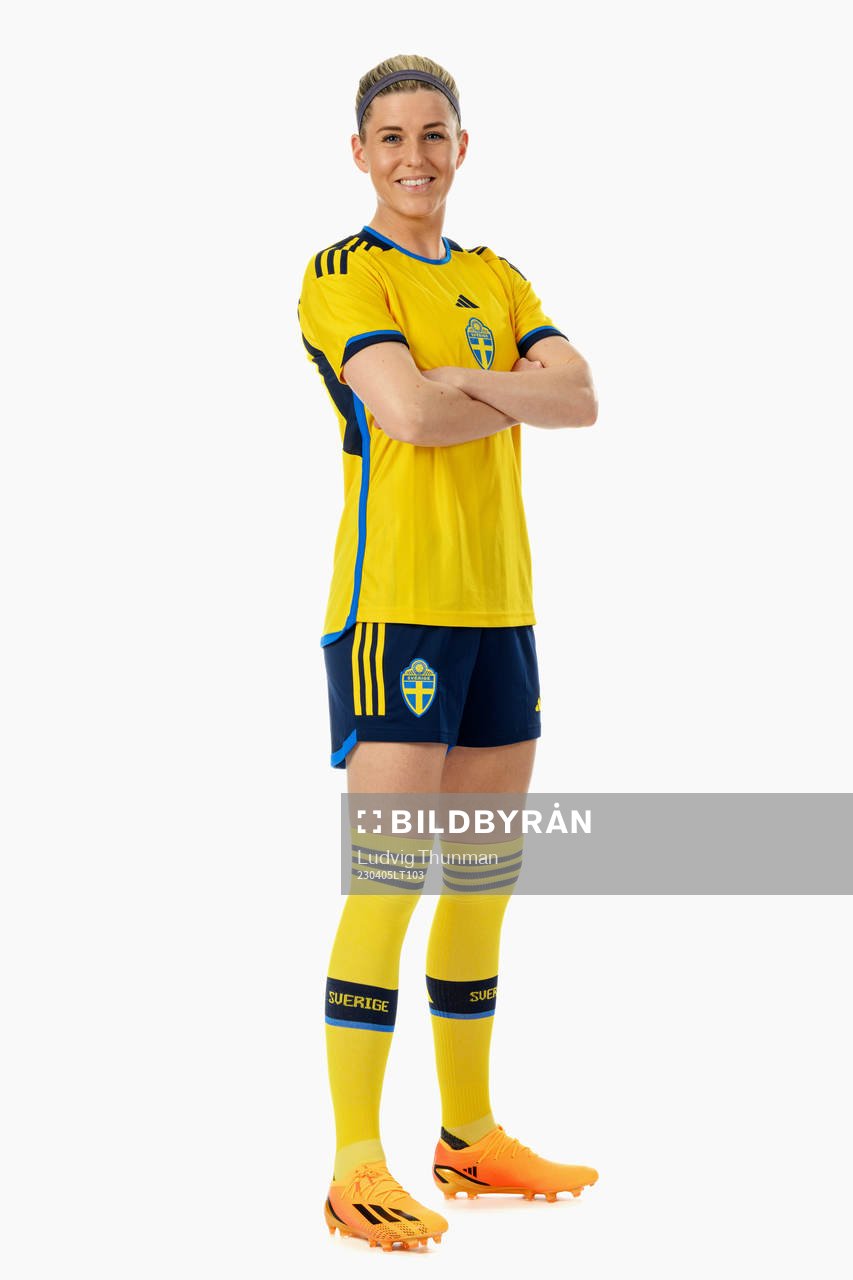 Olivia Schough of the Swedish women's national football
