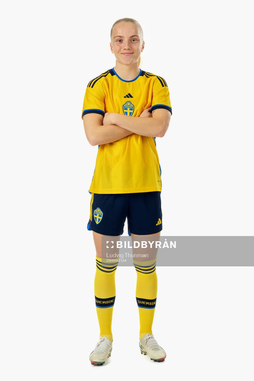 Anna Sandberg of the Swedish women's national football team