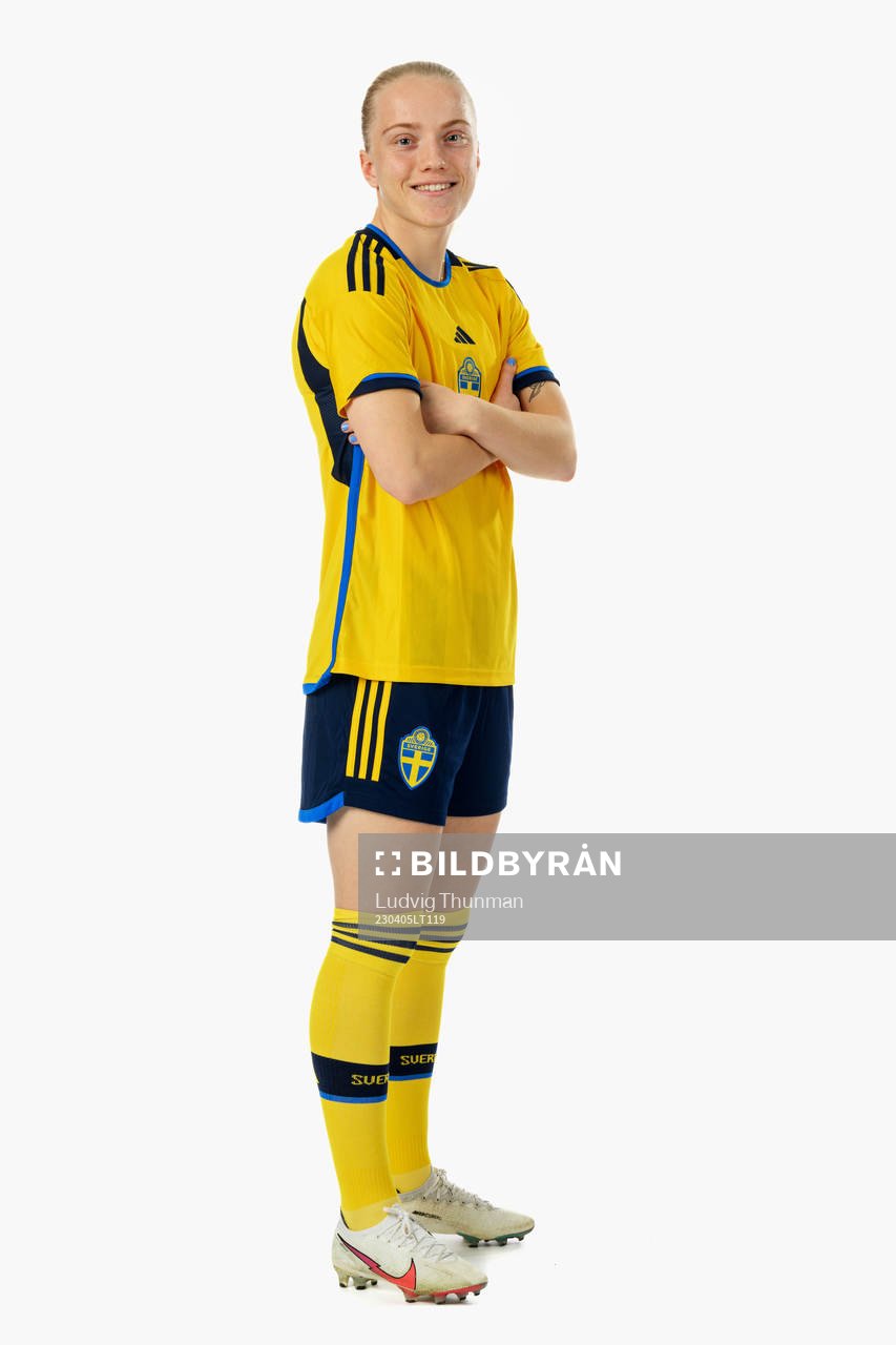 Anna Sandberg of the Swedish women's national football team