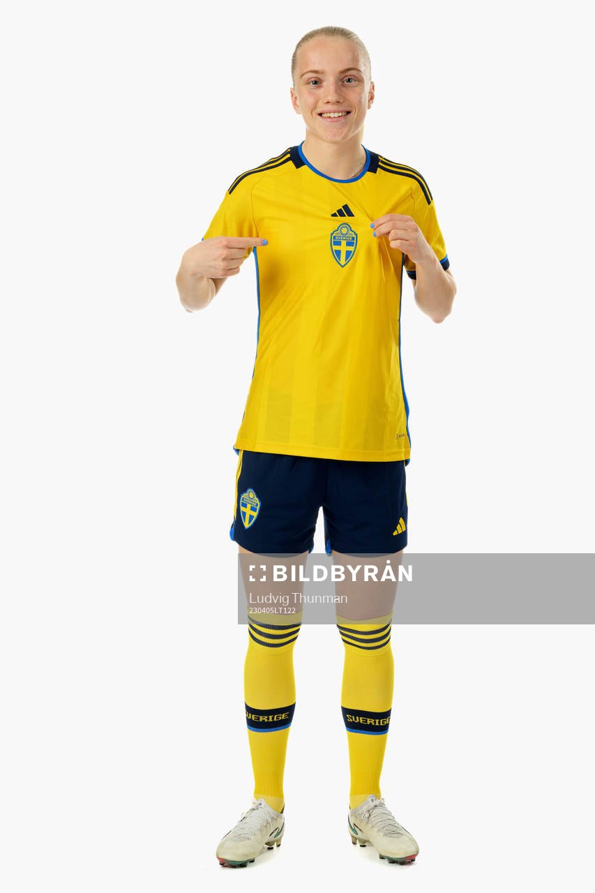 Anna Sandberg of the Swedish women's national football team