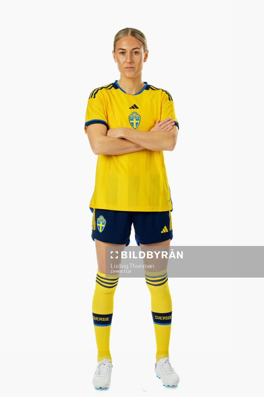 Emma Kullberg of the Swedish women's national football team
