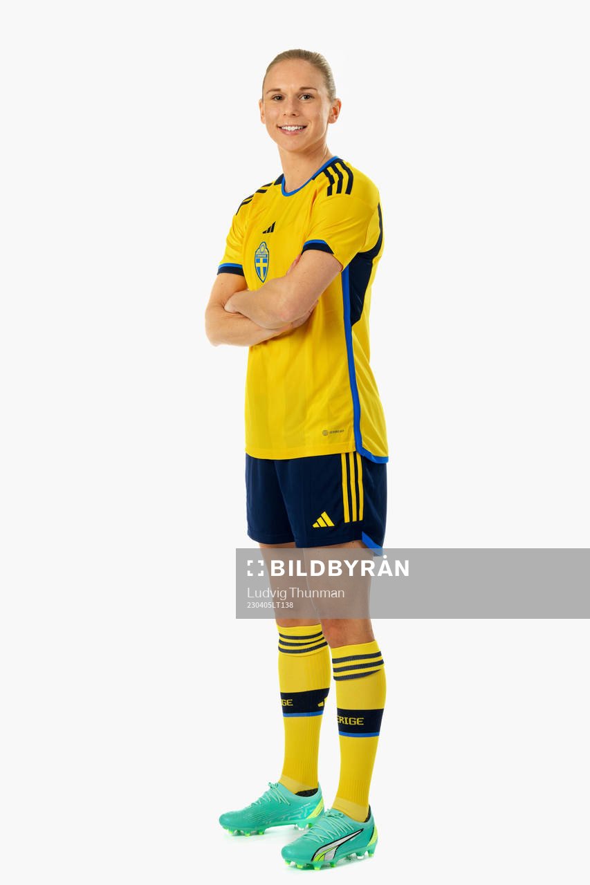 Jonna Andersson of the Swedish women's national football