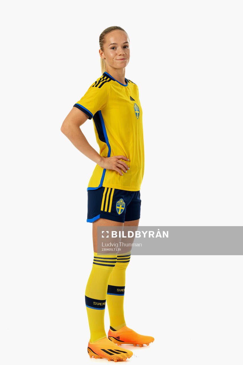 Hanna Lundkvist of the Swedish women's national football