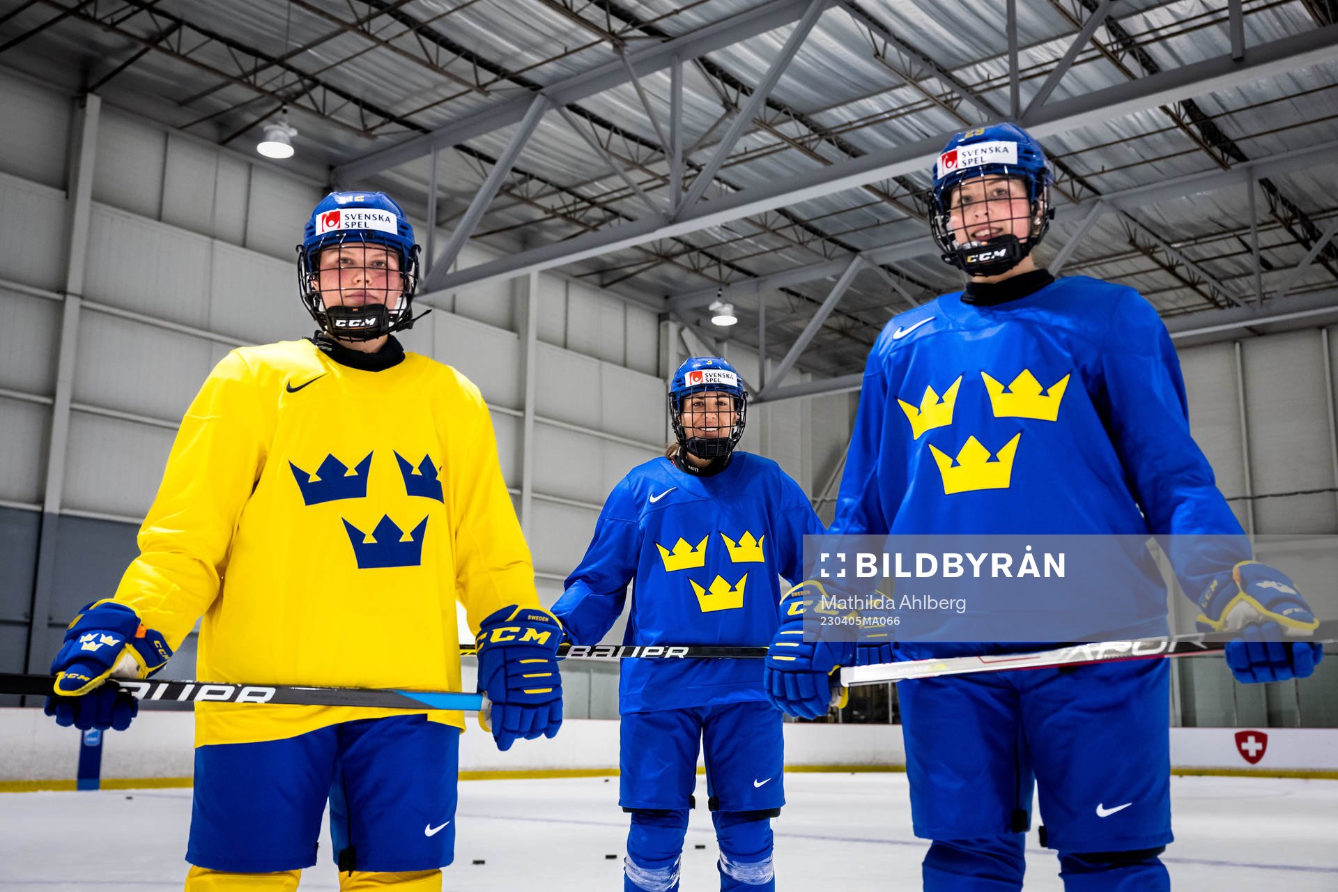 Olivia Carlsson, Anna Kjellbin and Maja Nylén-Persson of