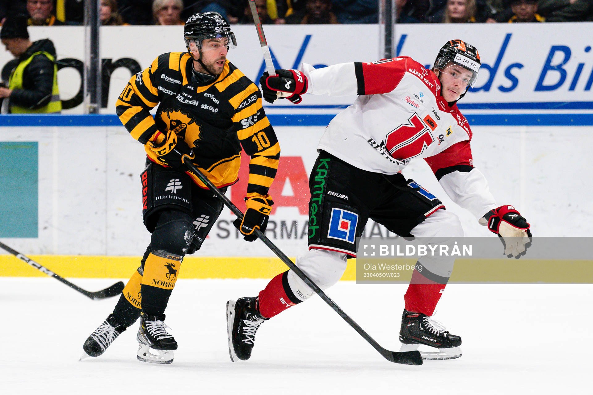 Skellefteås Joakim Lindström och Örebros Leo Carlsson