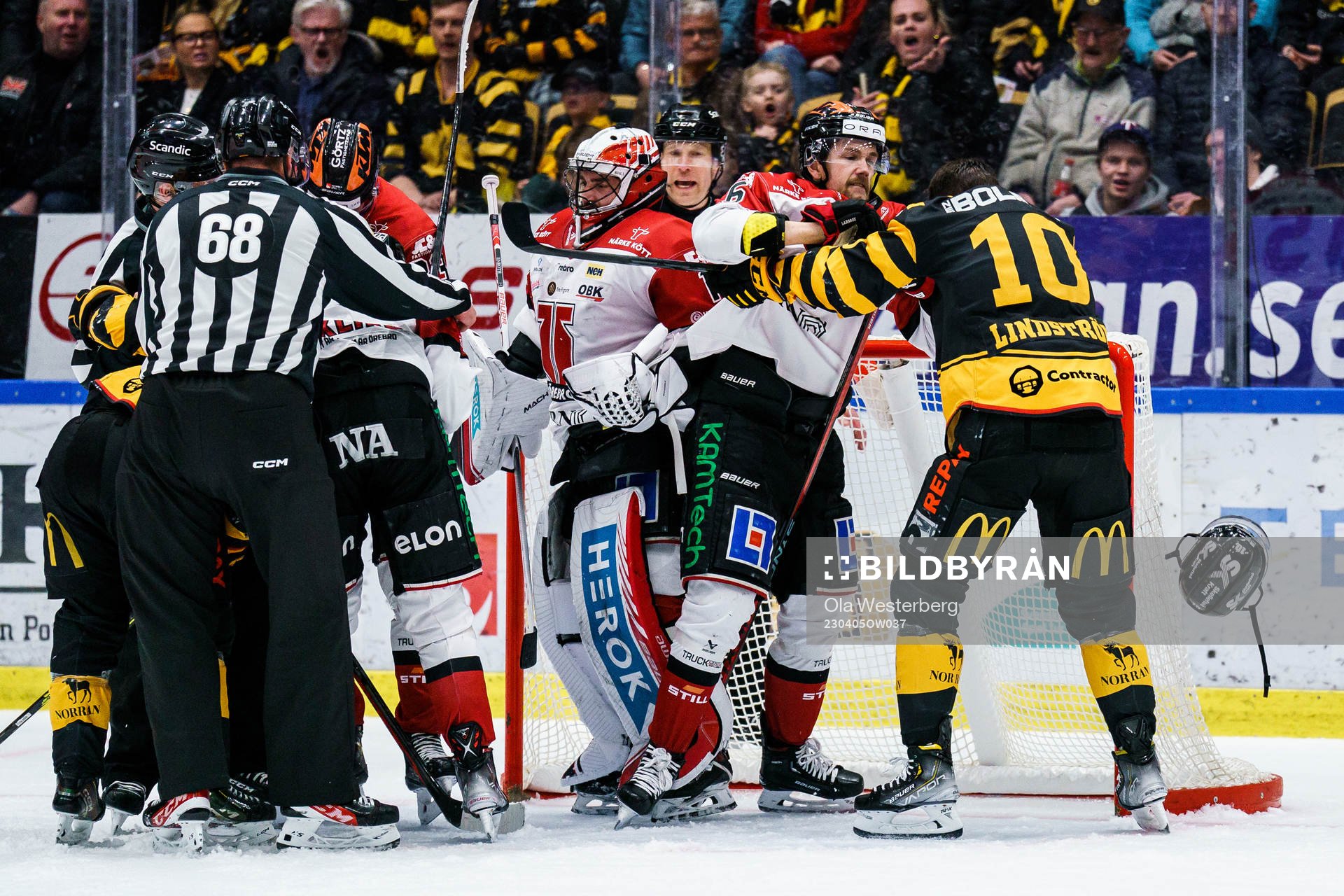 Örebros Filip Berglund och Skellefteås Joakim Lindström