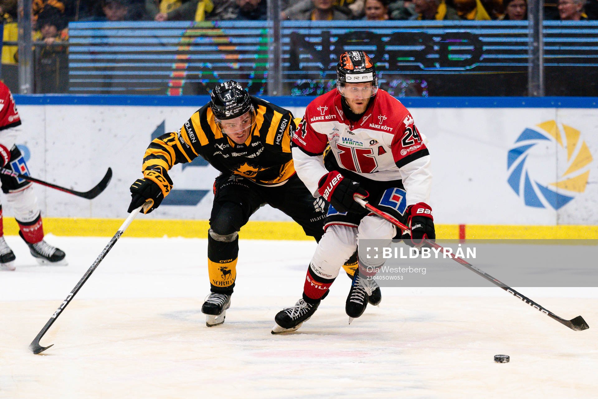 Skellefteås Max Lindholm och Örebros Jani Lajunen