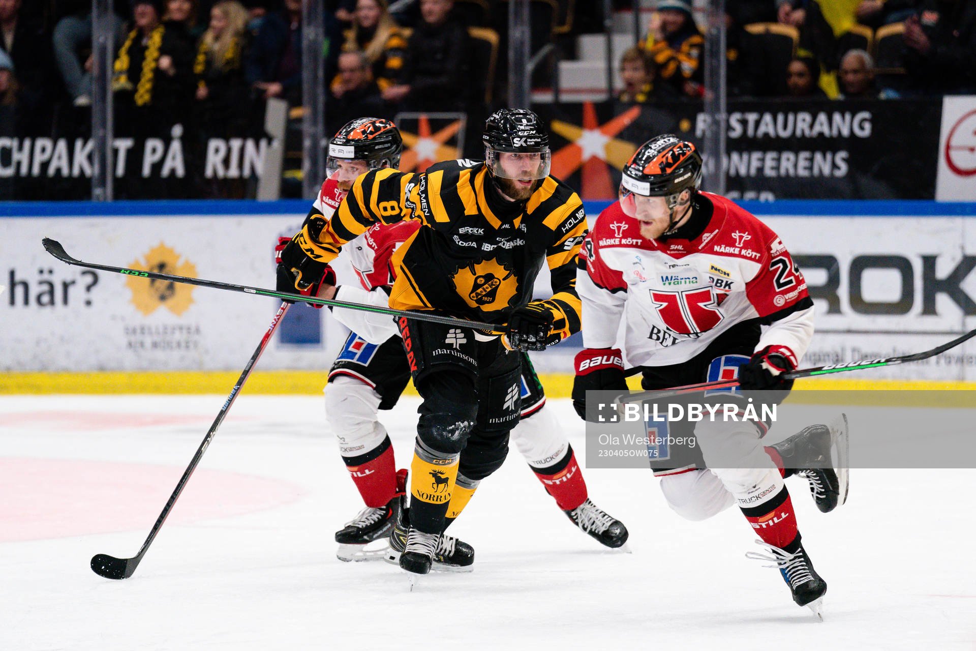 Skellefteås Petter Granberg och Örebros Jani Lajunen