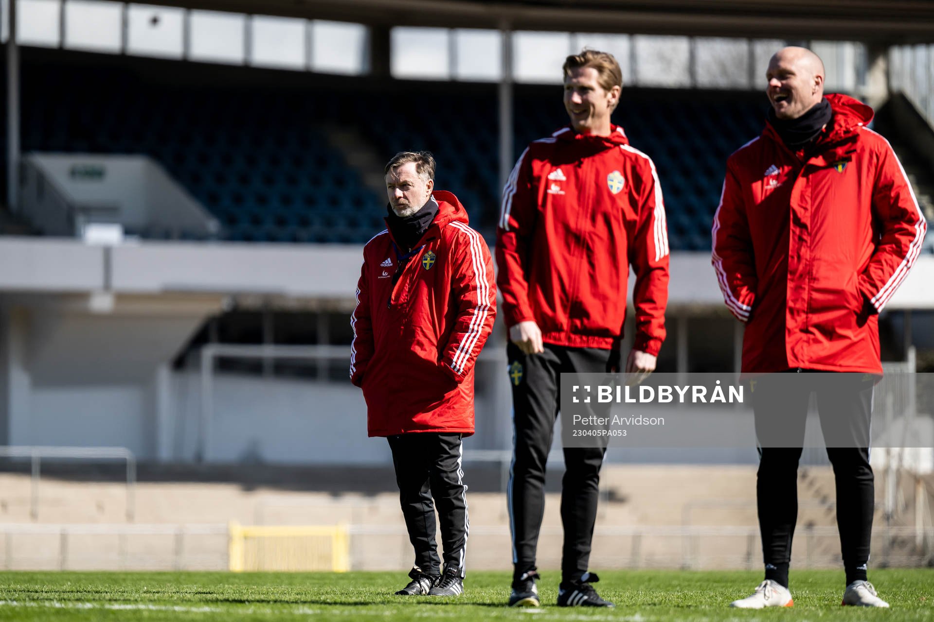 Head coach Peter Gerhardsson