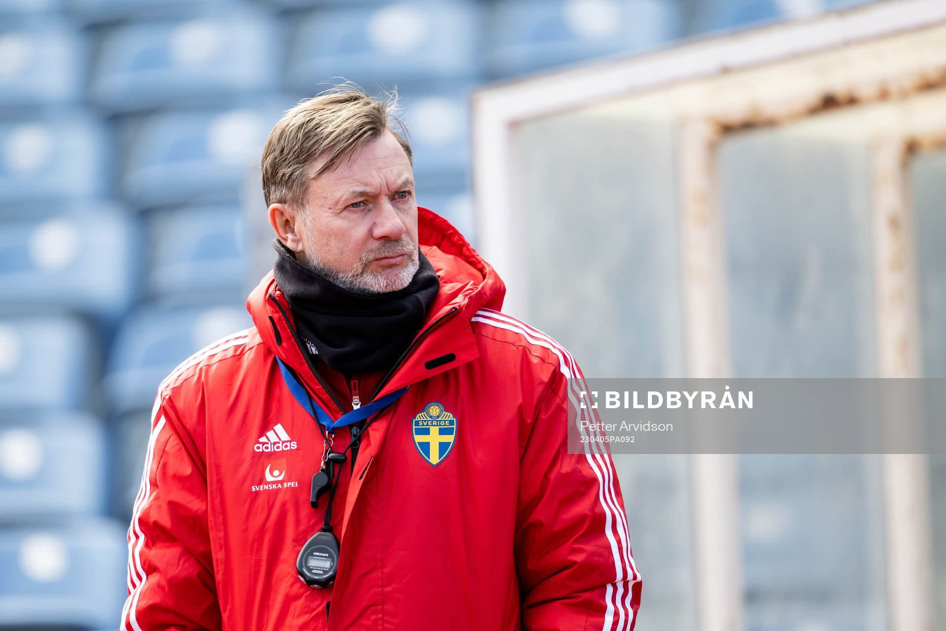 Head coach Peter Gerhardsson