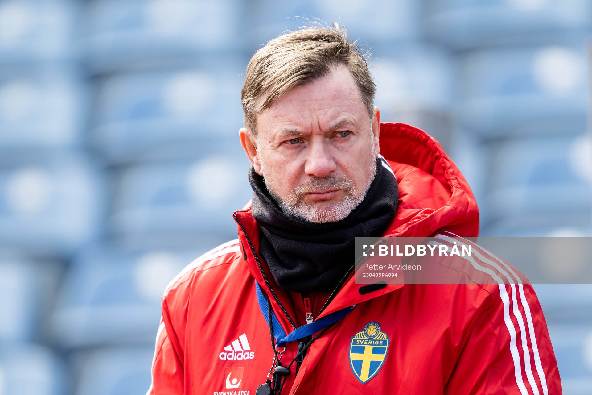 Head coach Peter Gerhardsson