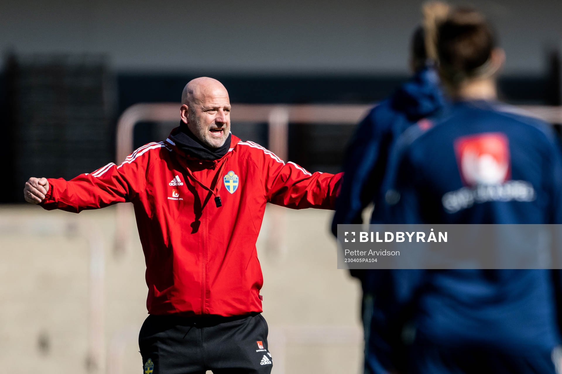 Assistant coach Magnus Wikman