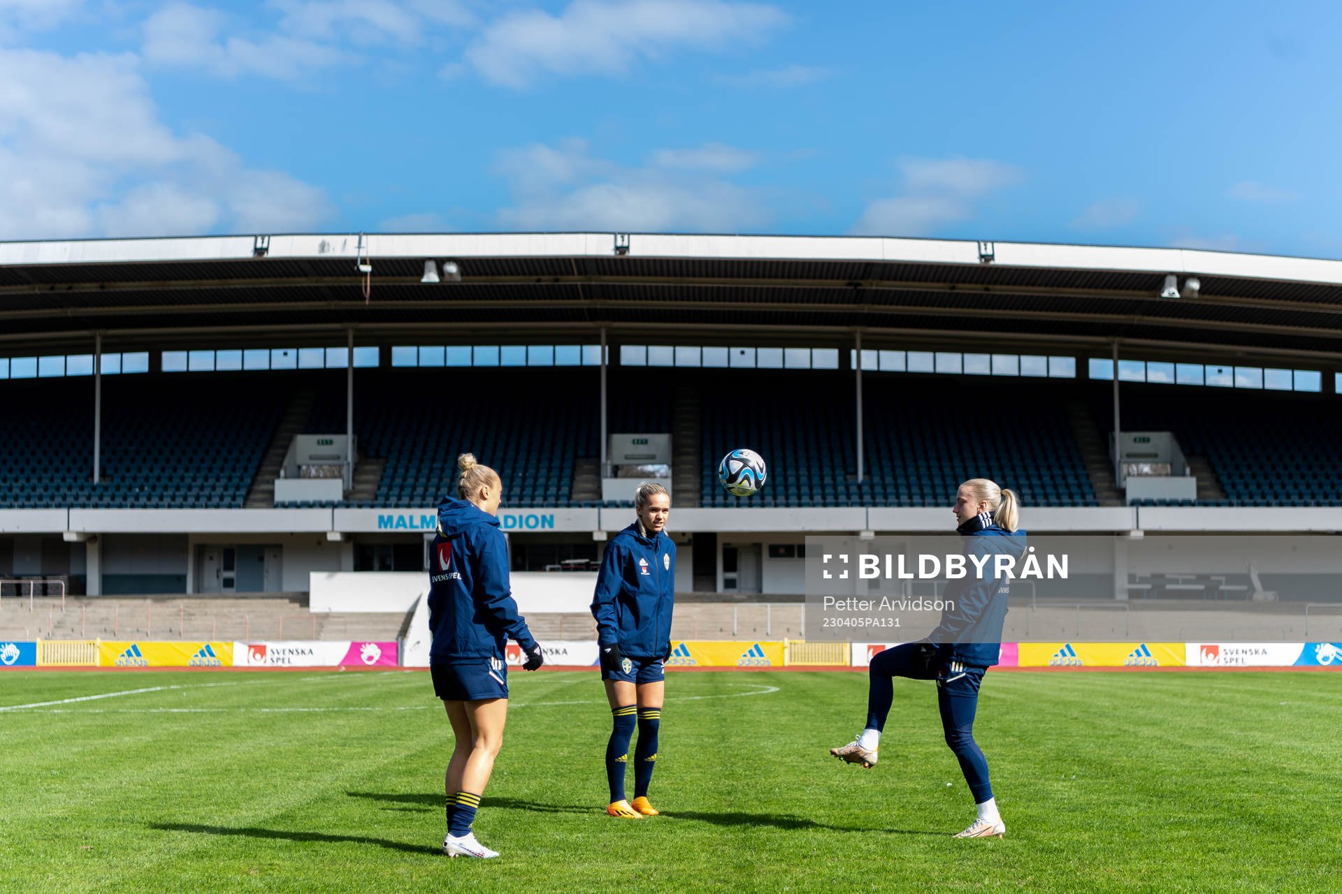 Hanna Bennison, Hanna Lundkvist and Anna Sandberg