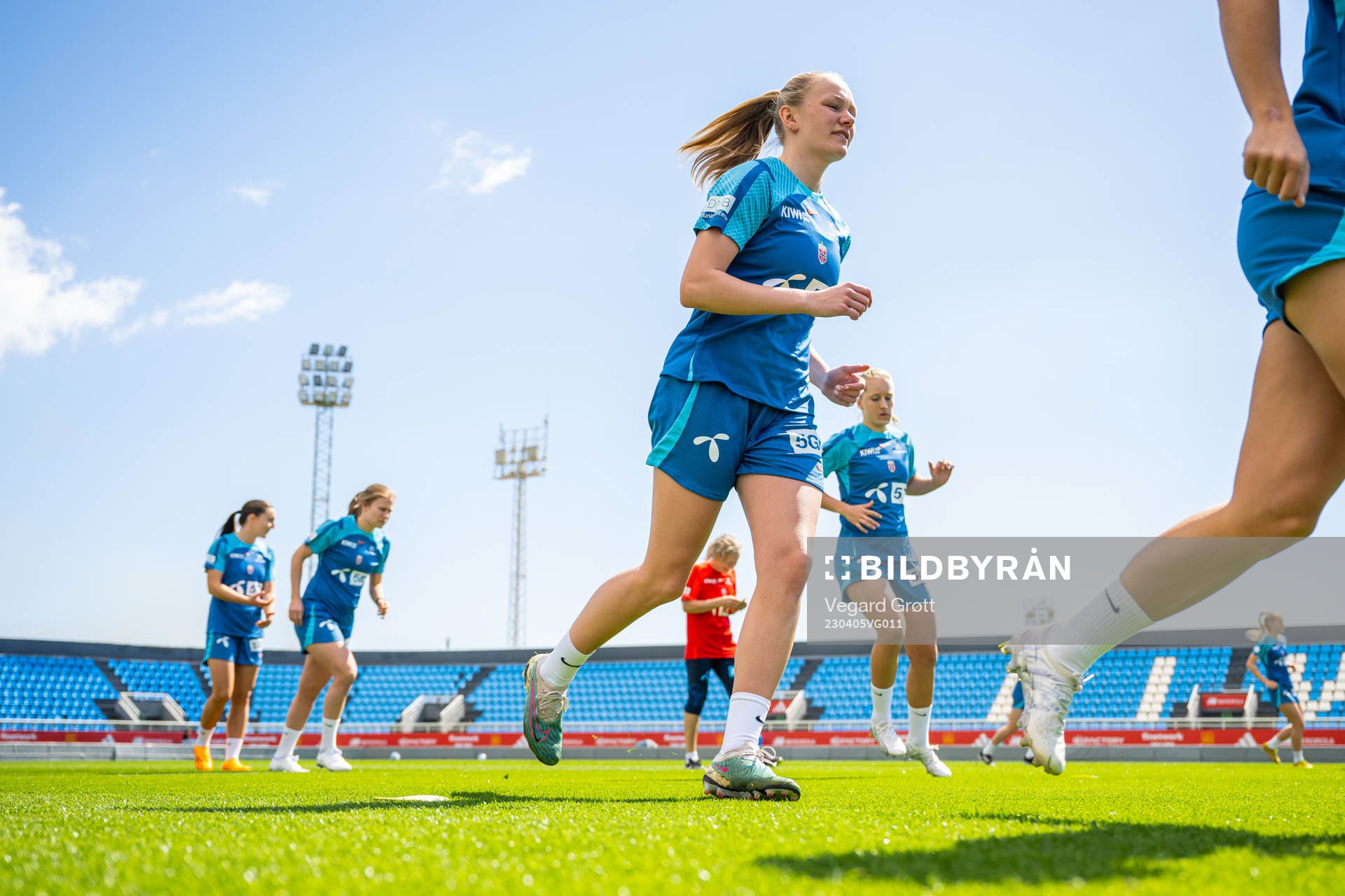 Frida Maanum of the Norwegian women's national football team