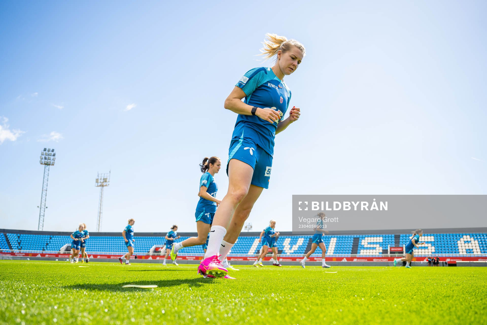 Ada Hegerberg of the Norwegian women's national football