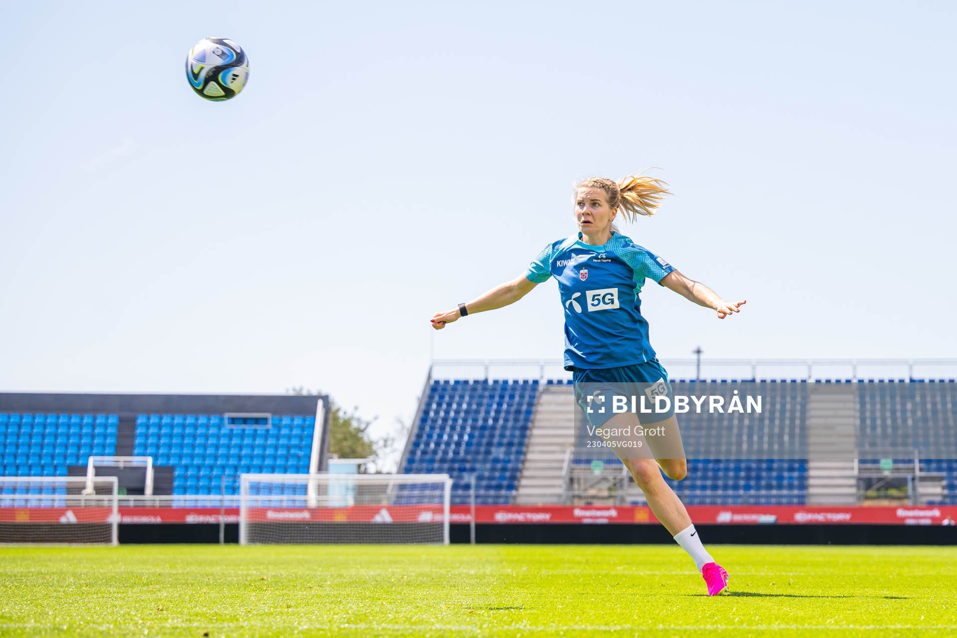 Ada Hegerberg of the Norwegian women's national football