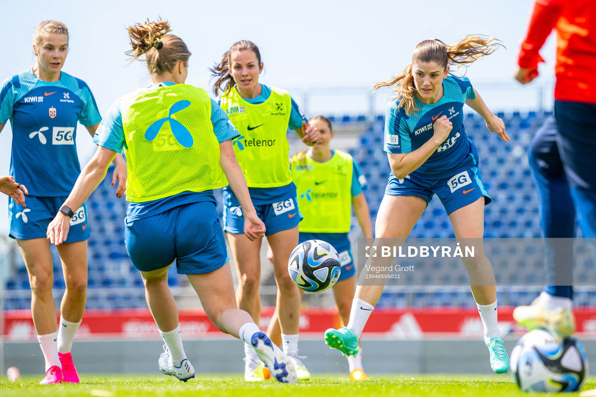 Maren Mjelde of the Norwegian women's national football team