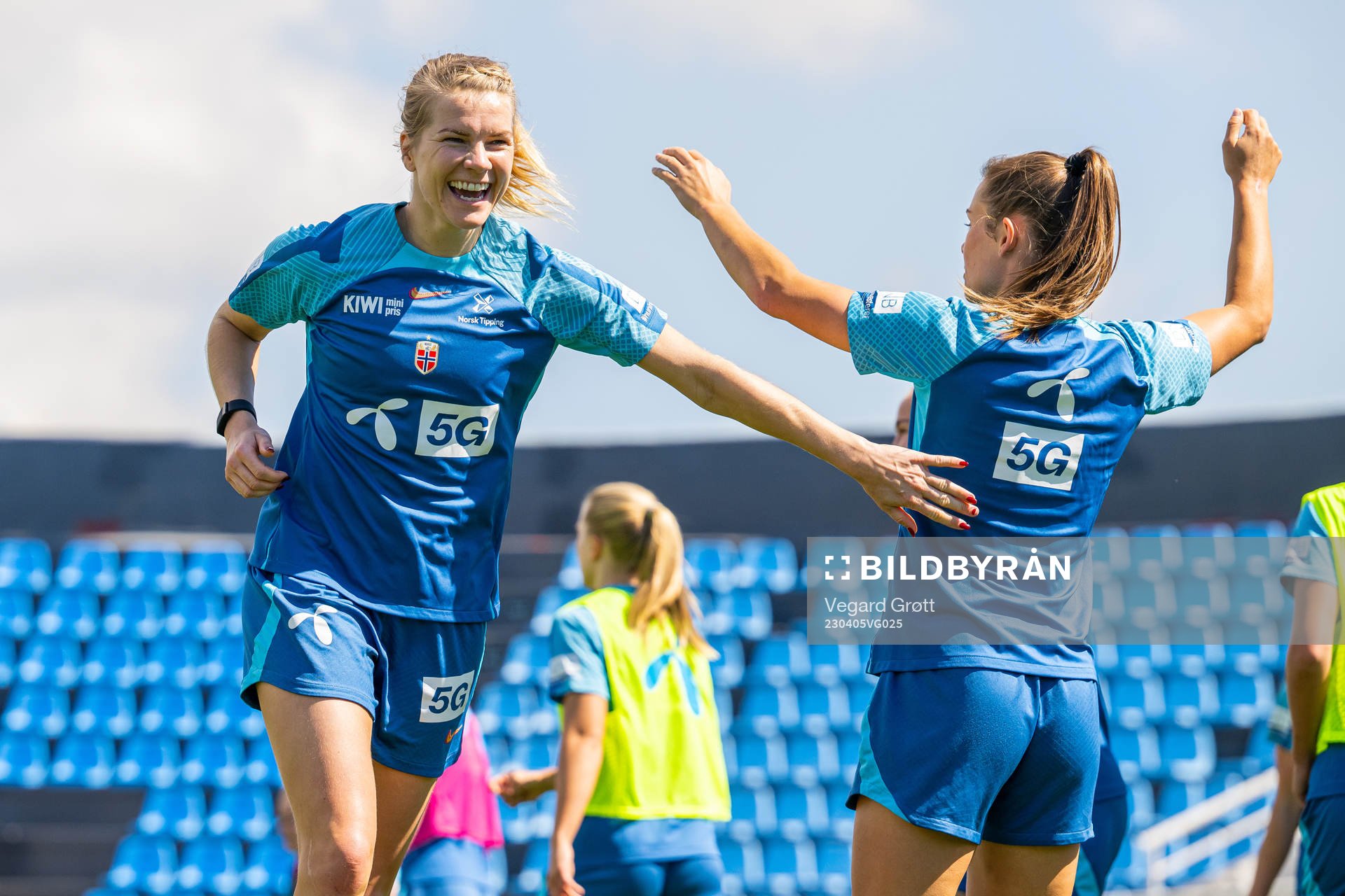 Ada Hegerberg of the Norwegian women's national football