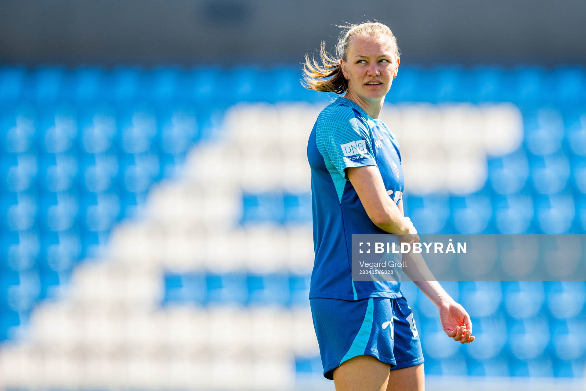 Frida Maanum of the Norwegian women's national football team