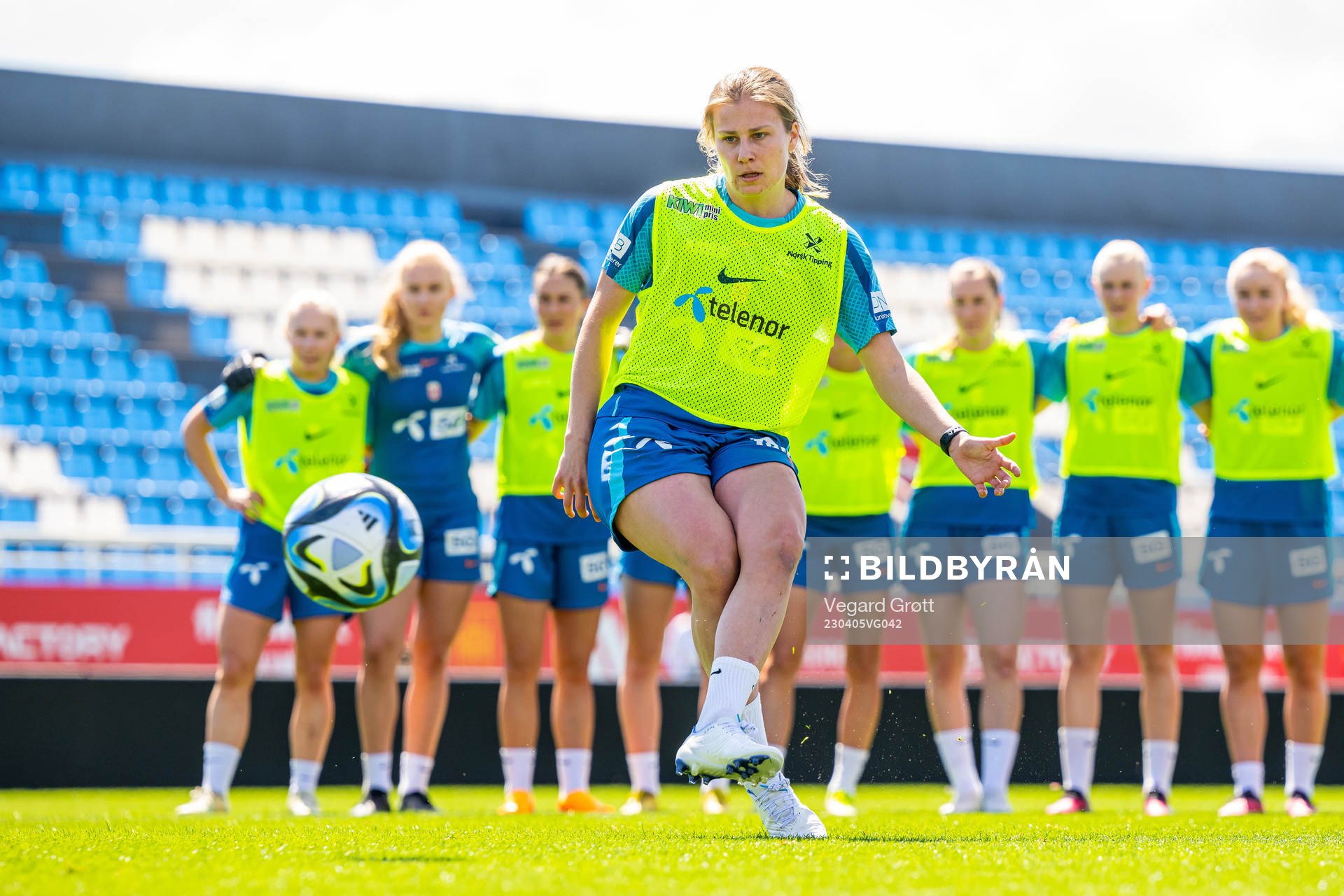 Cesilie Andreassen of the Norwegian women's national