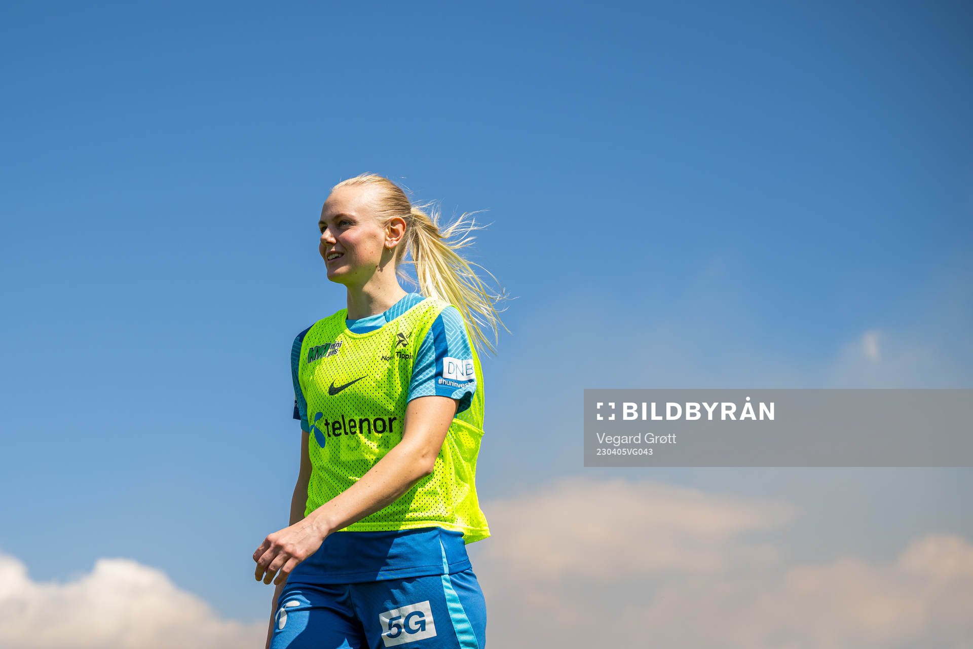 Karina Sævik of the Norwegian women's national football