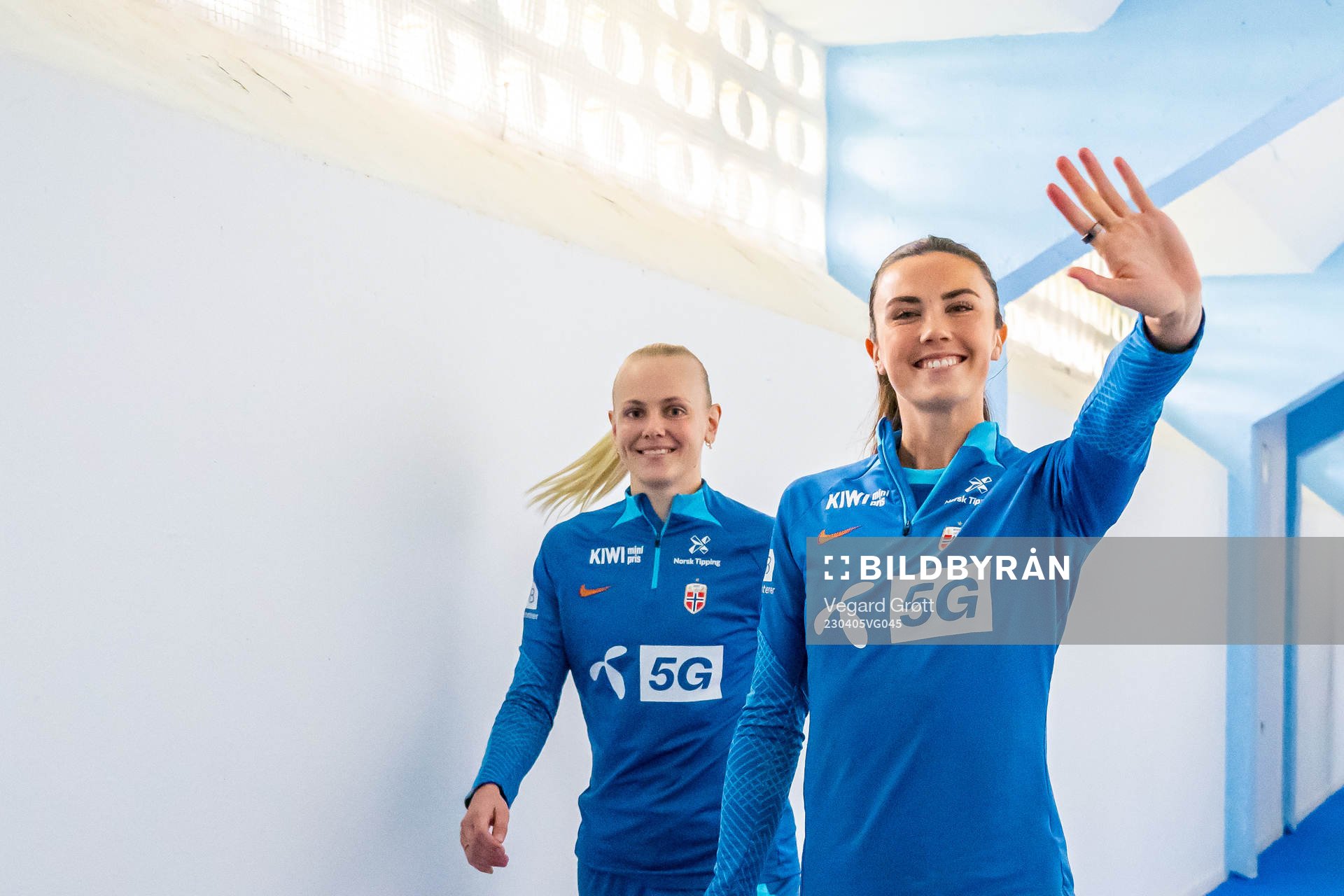 Karina Sævik and Ingrid Syrstad Engen of the Norwegian