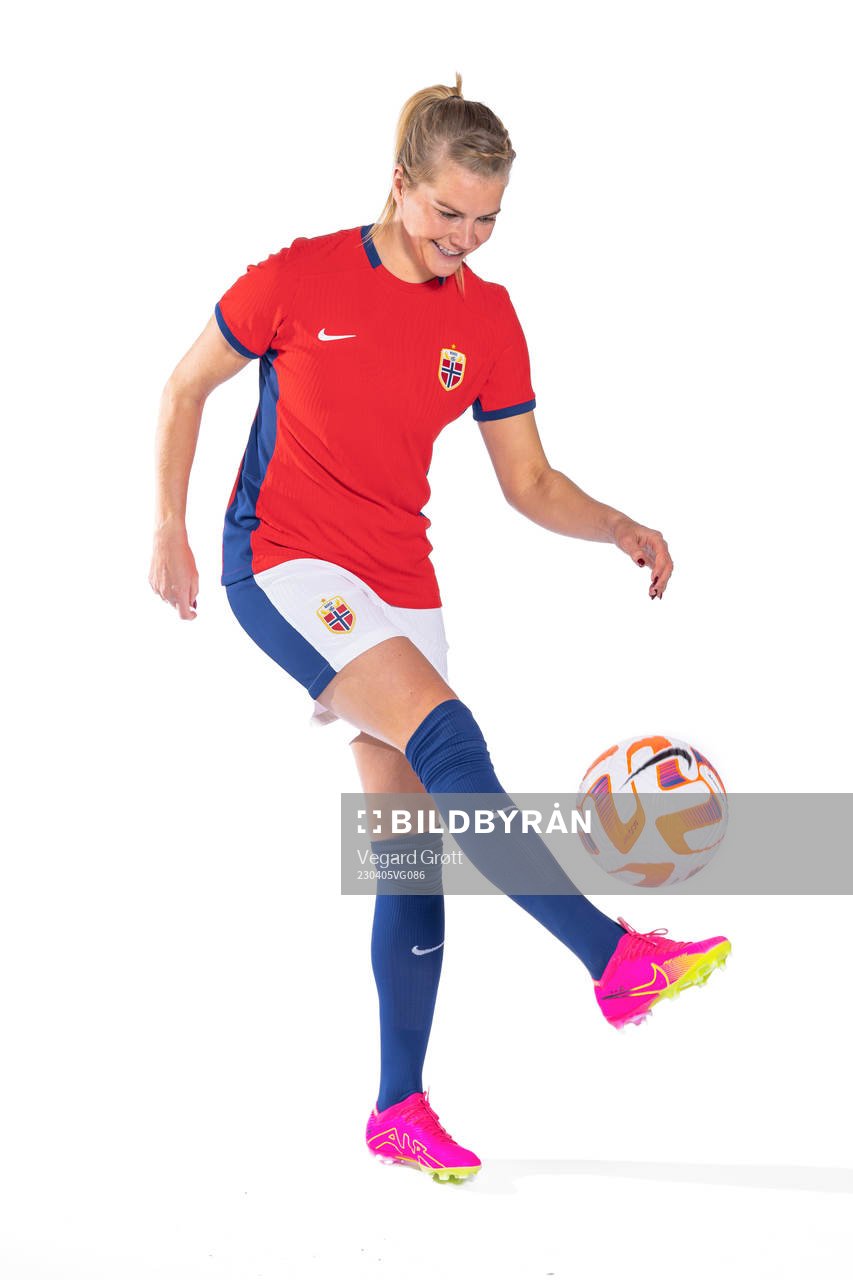 Ada Hegerberg of the Norwegian women’s national football