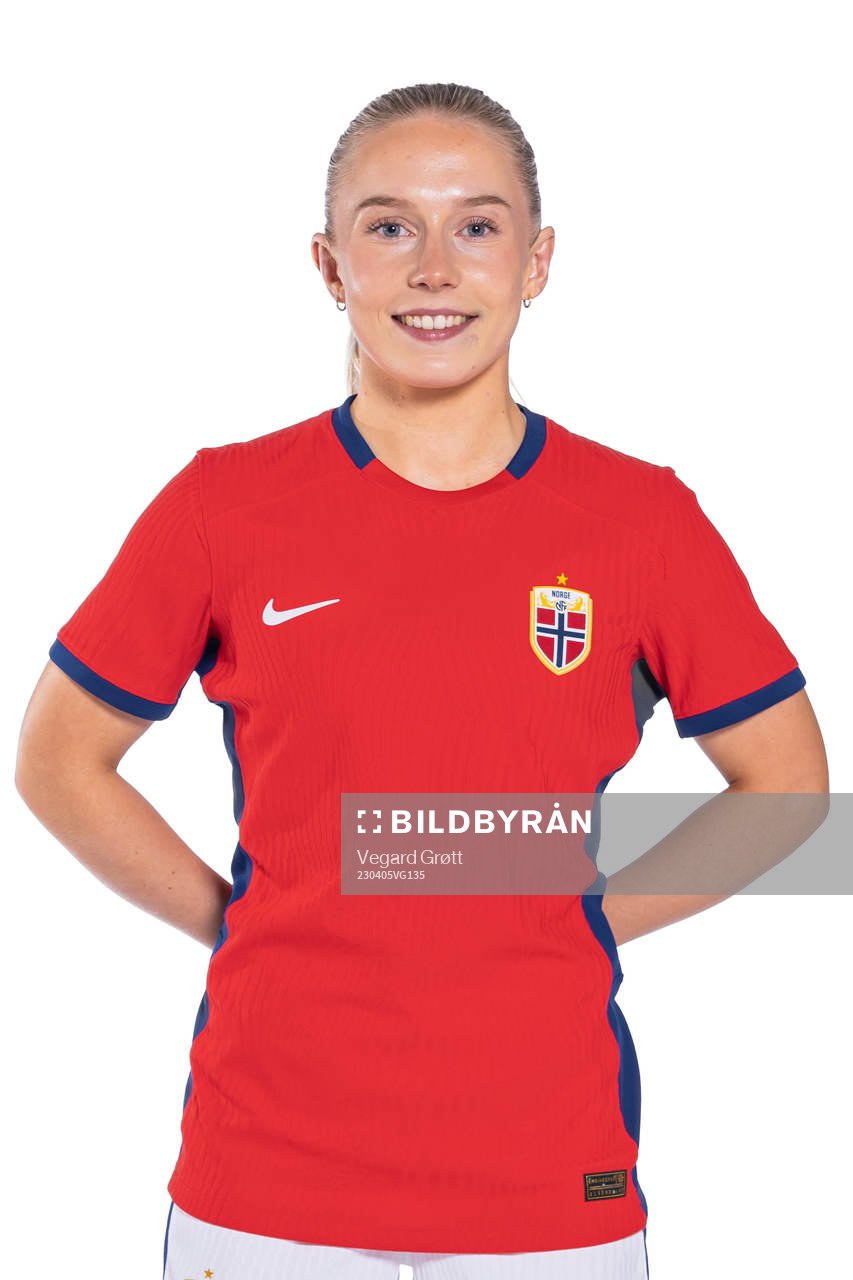 Thea Bjelde of the Norwegian women’s national football