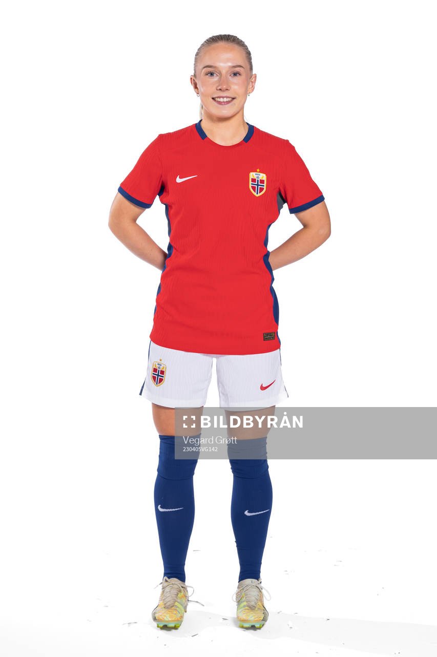 Thea Bjelde of the Norwegian women’s national football