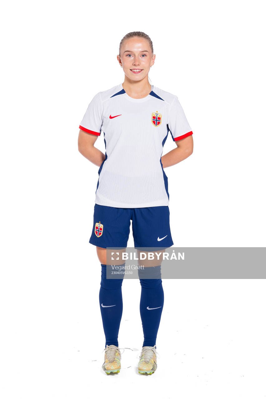 Thea Bjelde of the Norwegian women’s national football