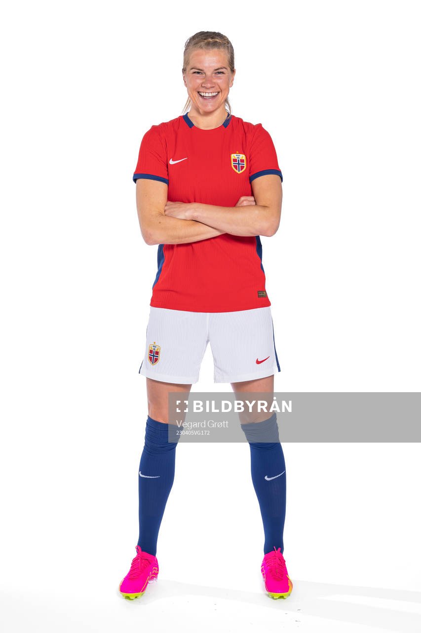 Ada Hegerberg of the Norwegian women’s national football