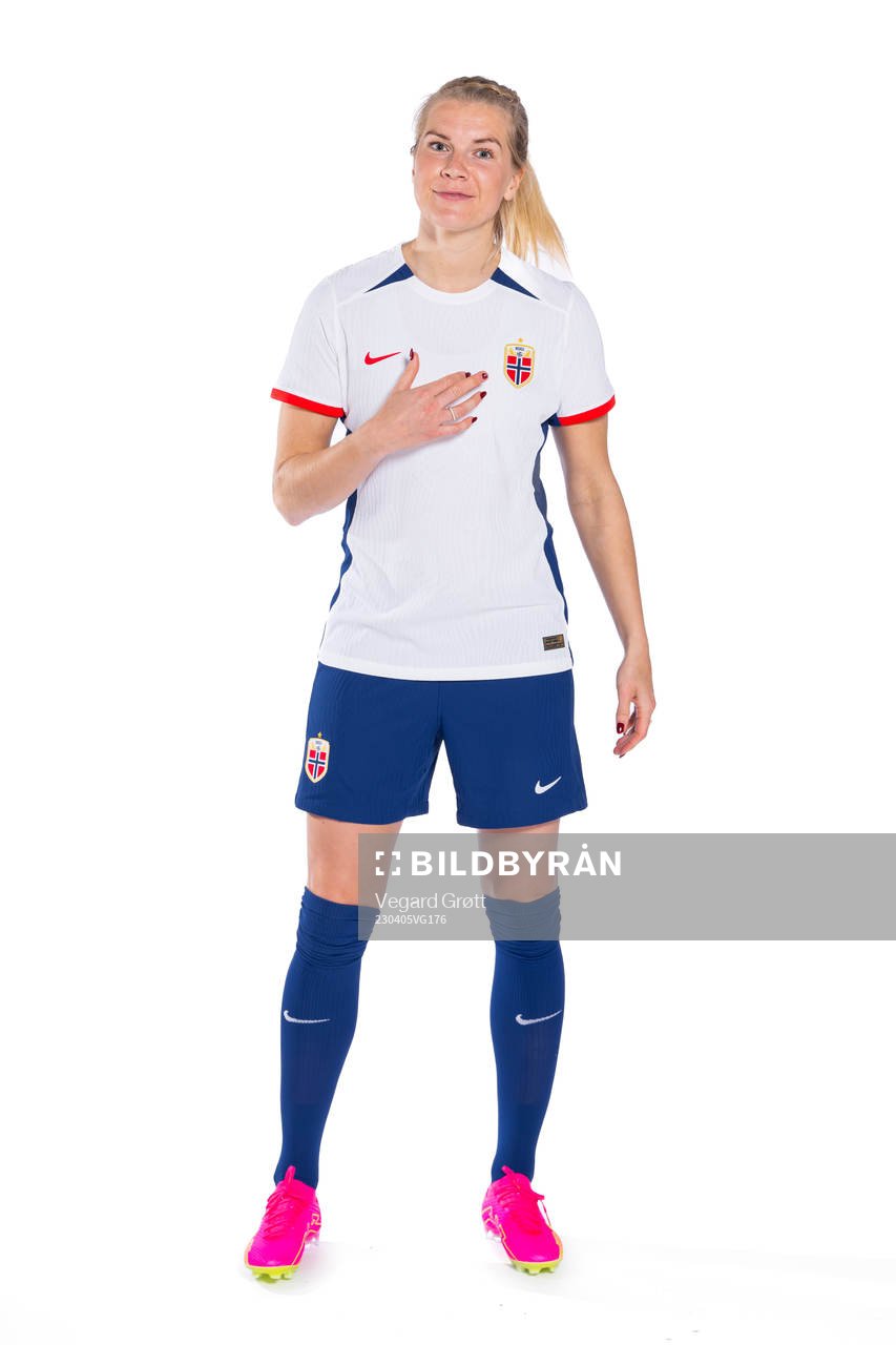 Ada Hegerberg of the Norwegian women’s national football