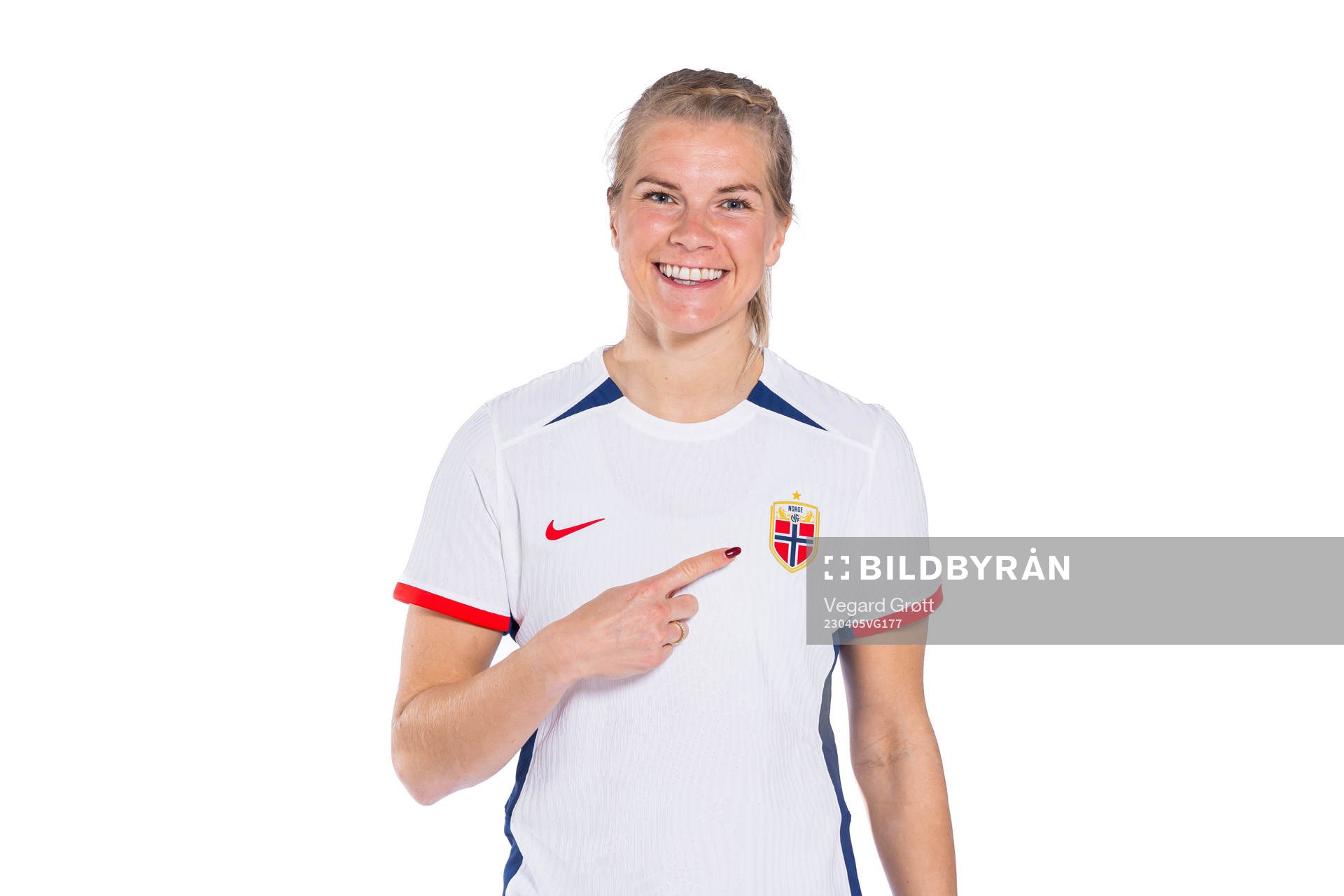 Ada Hegerberg of the Norwegian women’s national football
