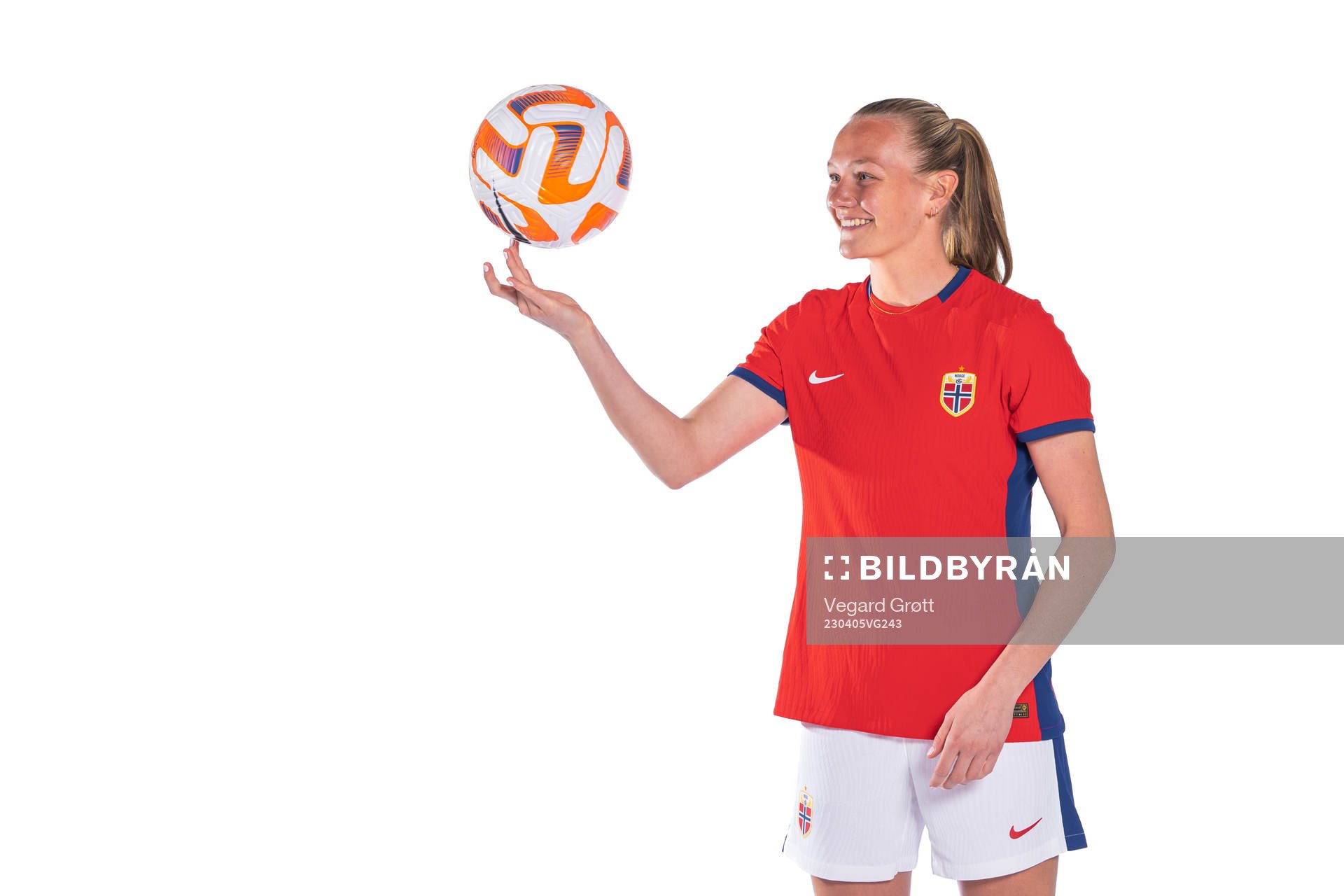 Frida Maanum of the Norwegian women’s national football