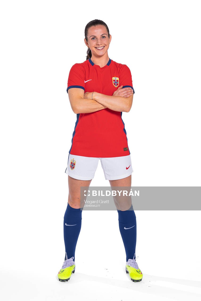 Tuva Hansen of the Norwegian women’s national football