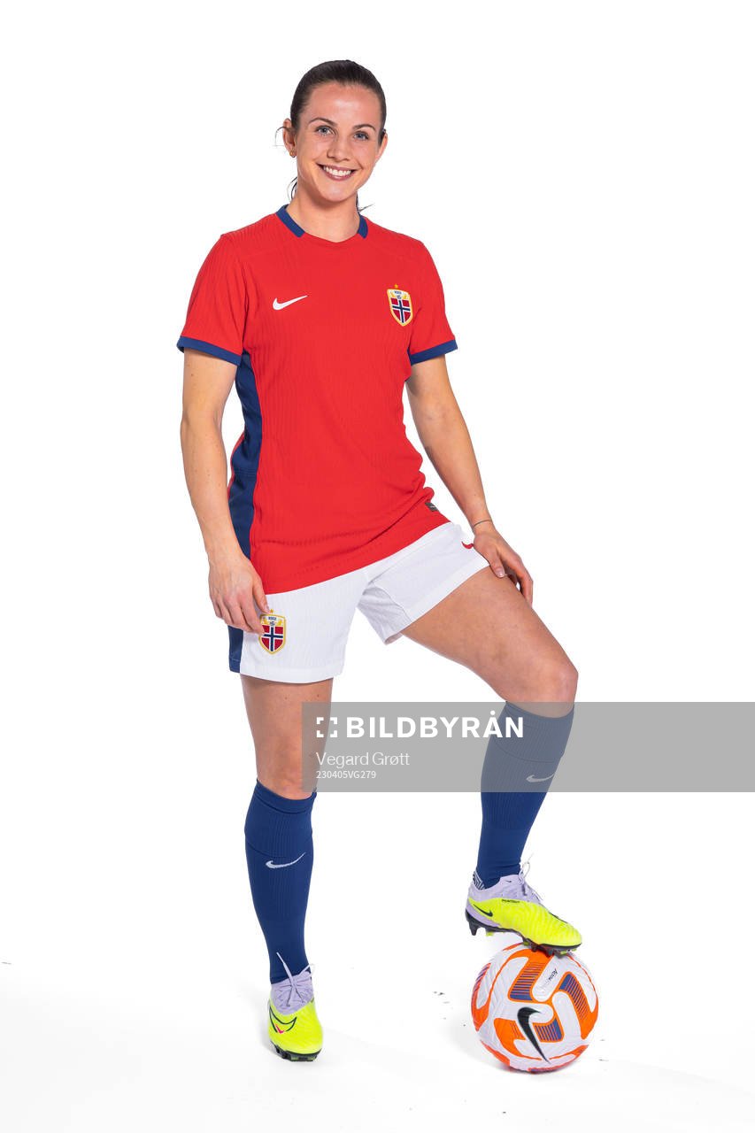 Tuva Hansen of the Norwegian women’s national football