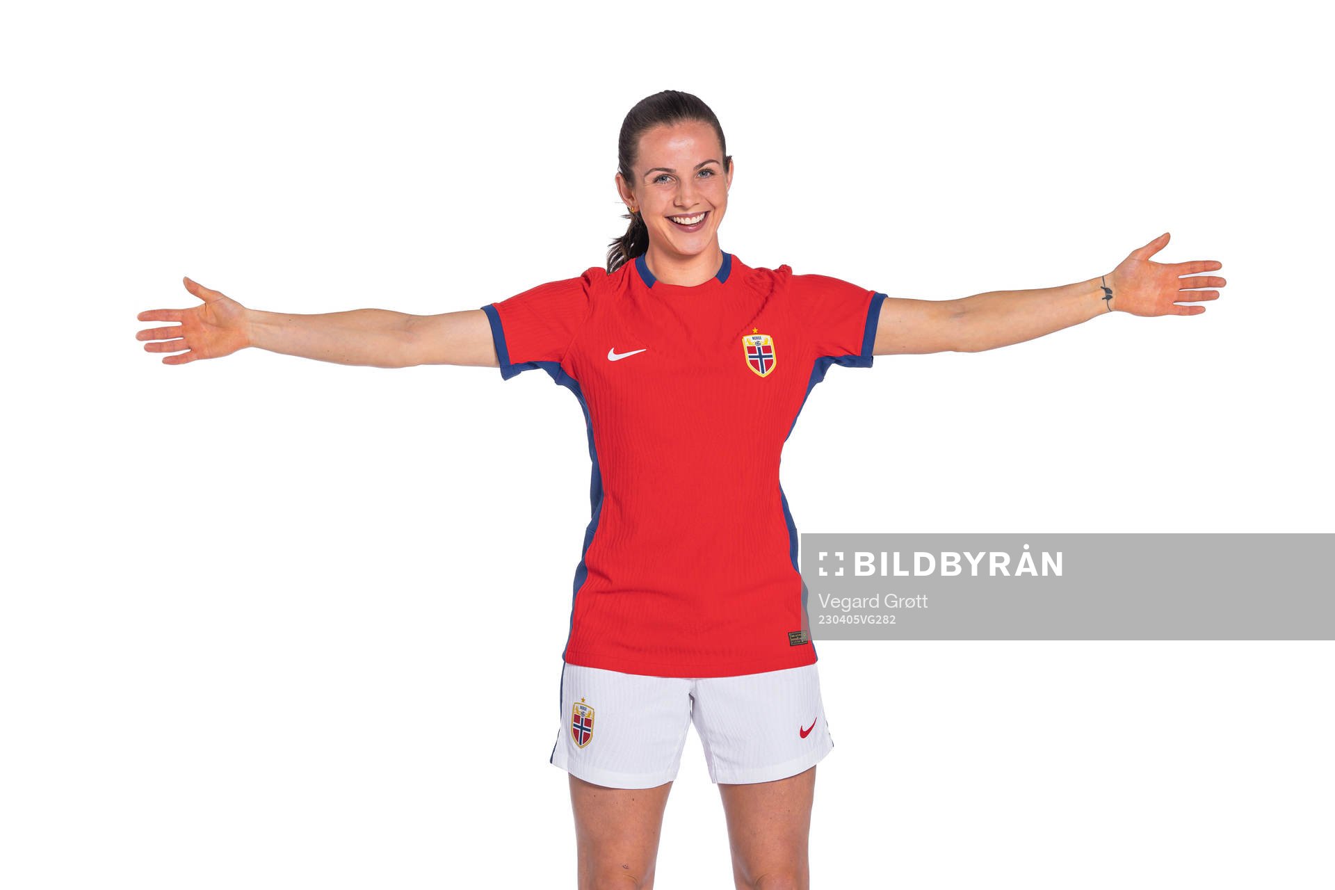 Tuva Hansen of the Norwegian women’s national football