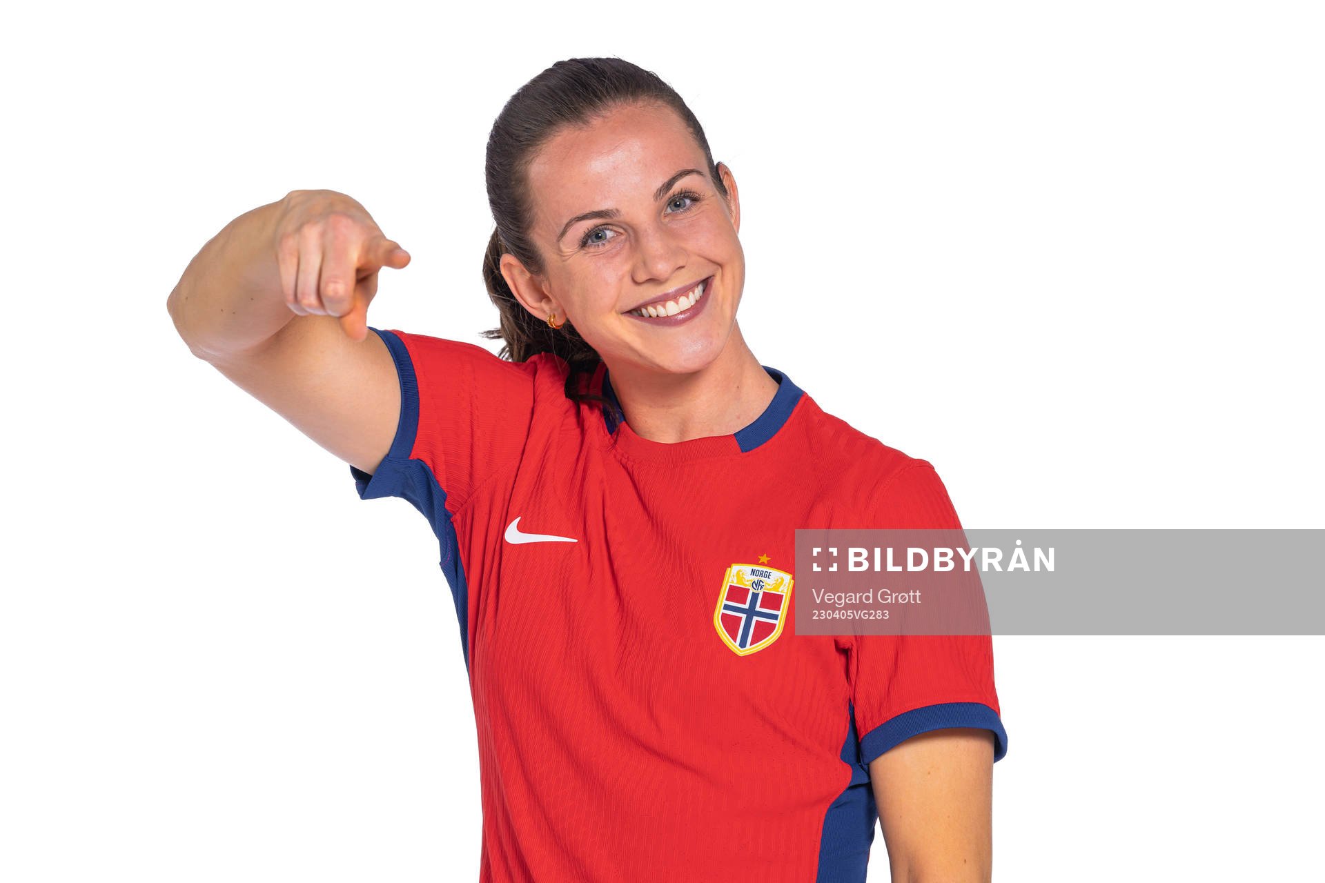 Tuva Hansen of the Norwegian women’s national football