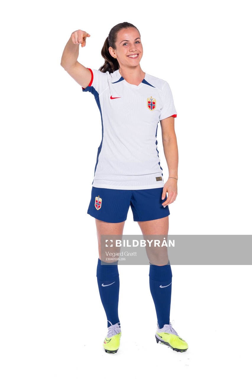 Tuva Hansen of the Norwegian women’s national football