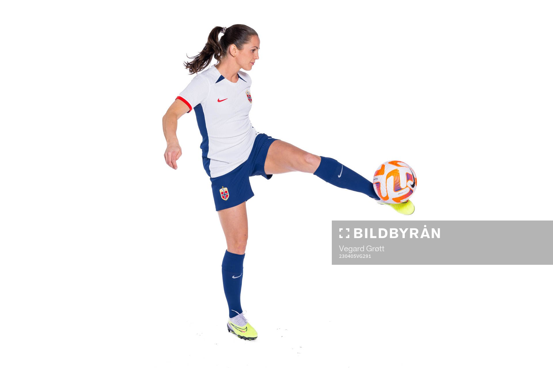 Tuva Hansen of the Norwegian women’s national football