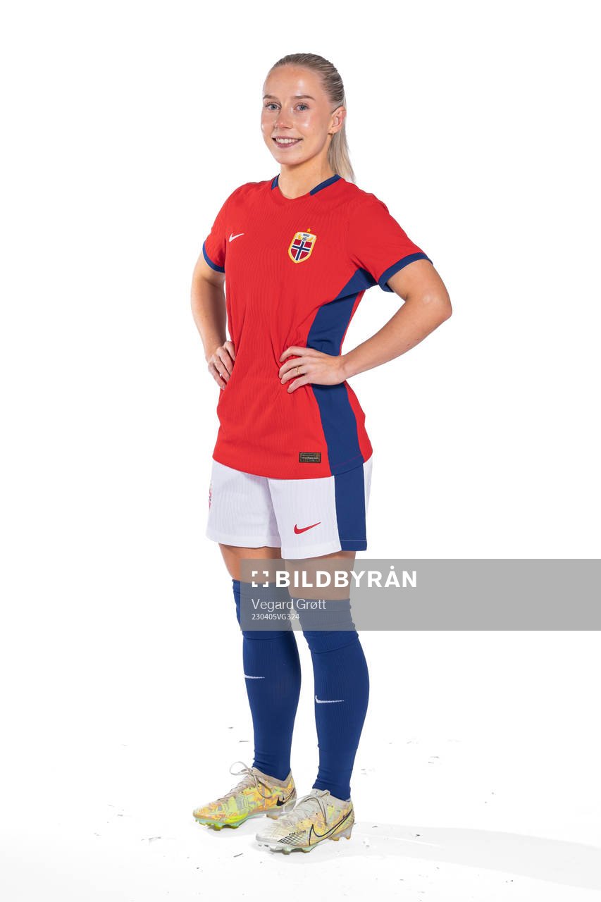 Thea Bjelde of the Norwegian women’s national football