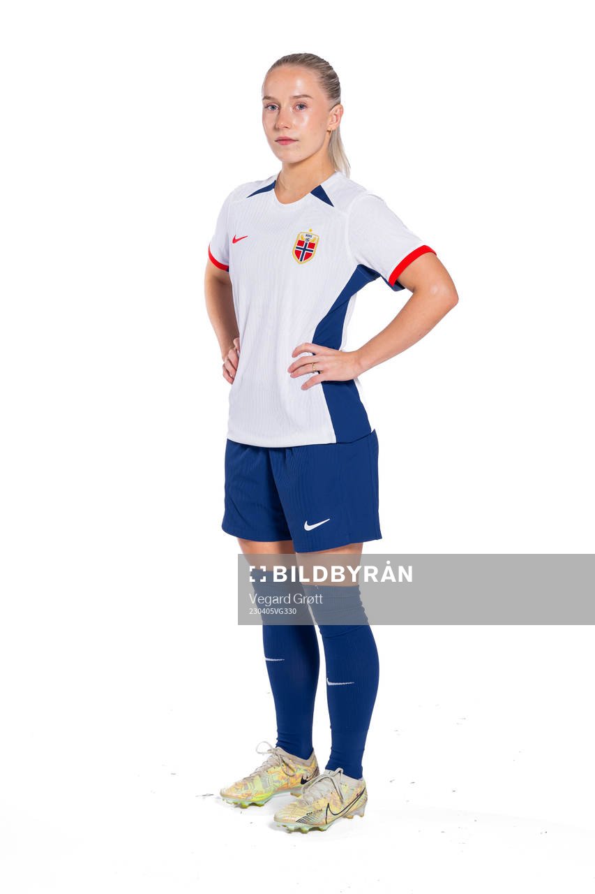 Thea Bjelde of the Norwegian women’s national football