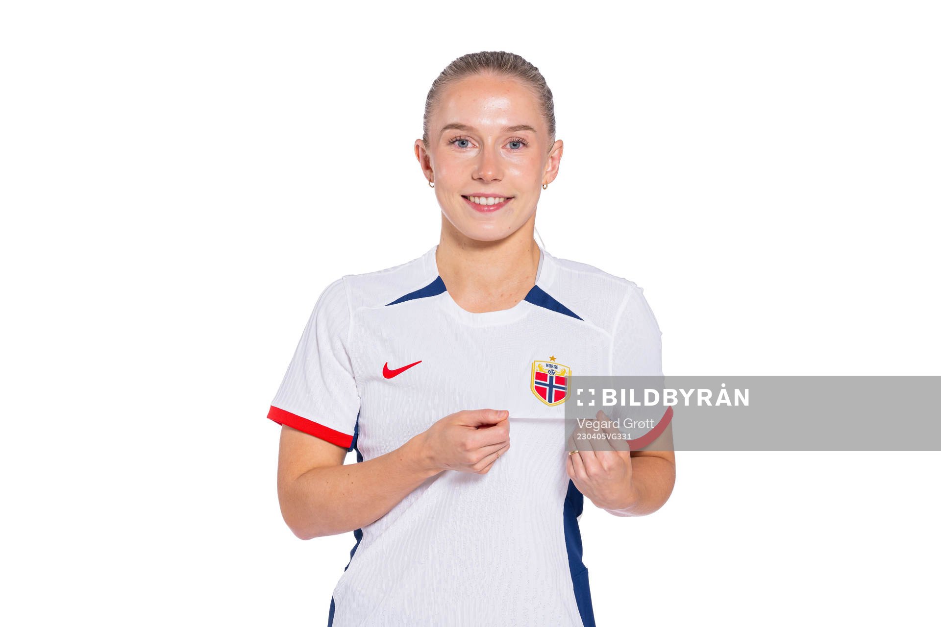 Thea Bjelde of the Norwegian women’s national football