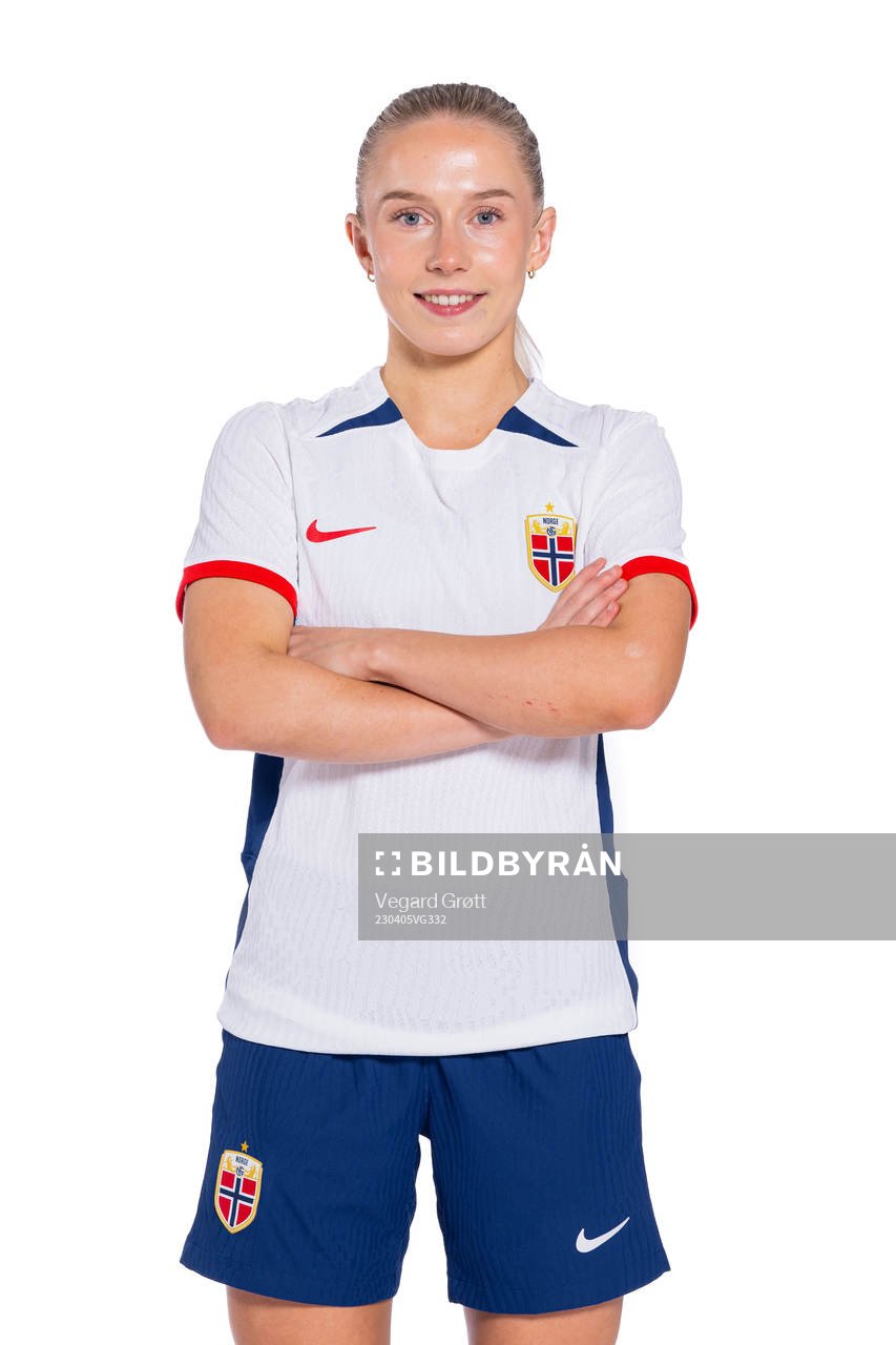 Thea Bjelde of the Norwegian women’s national football