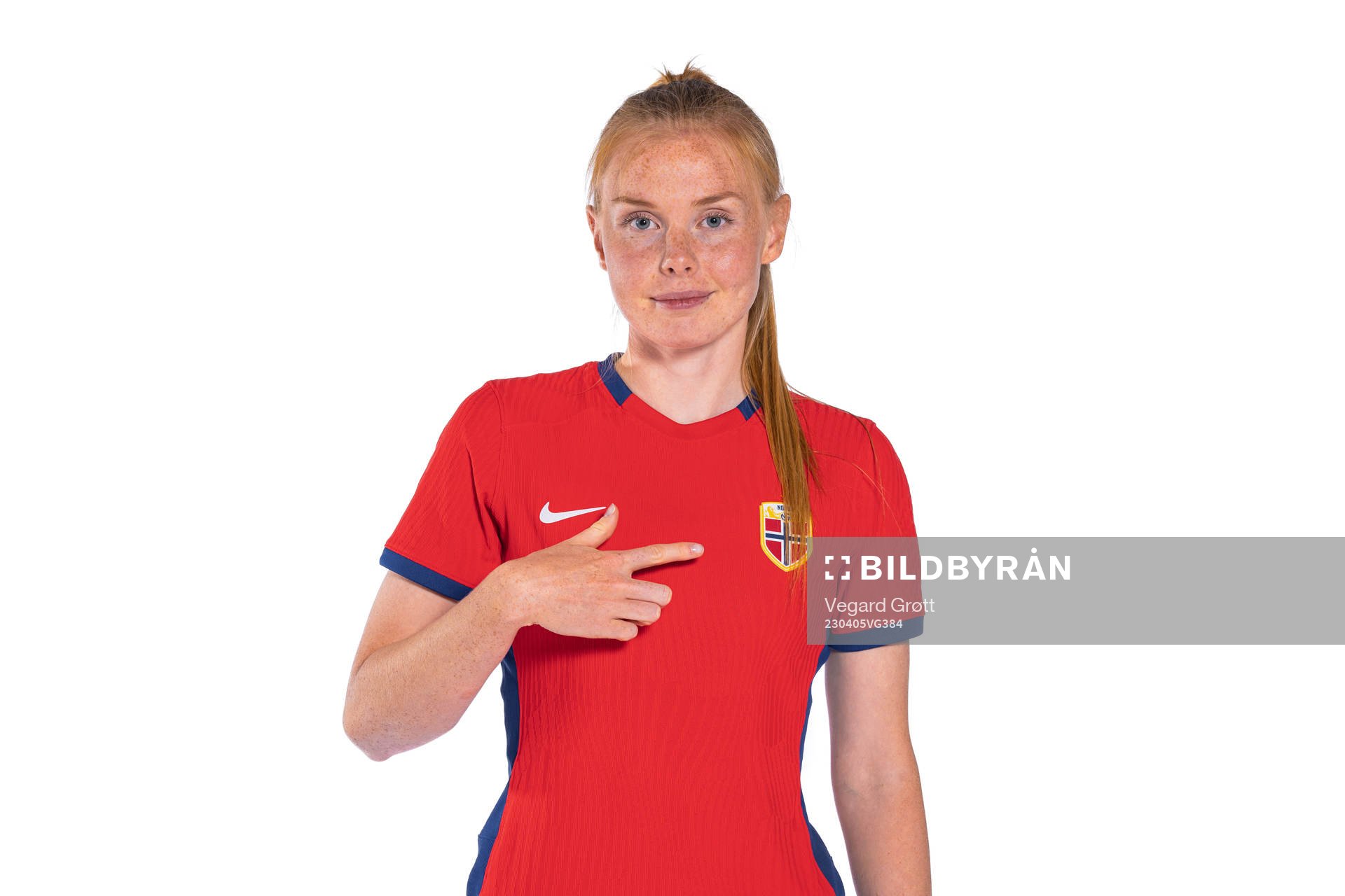 Malin Brenn of the Norwegian women’s national football