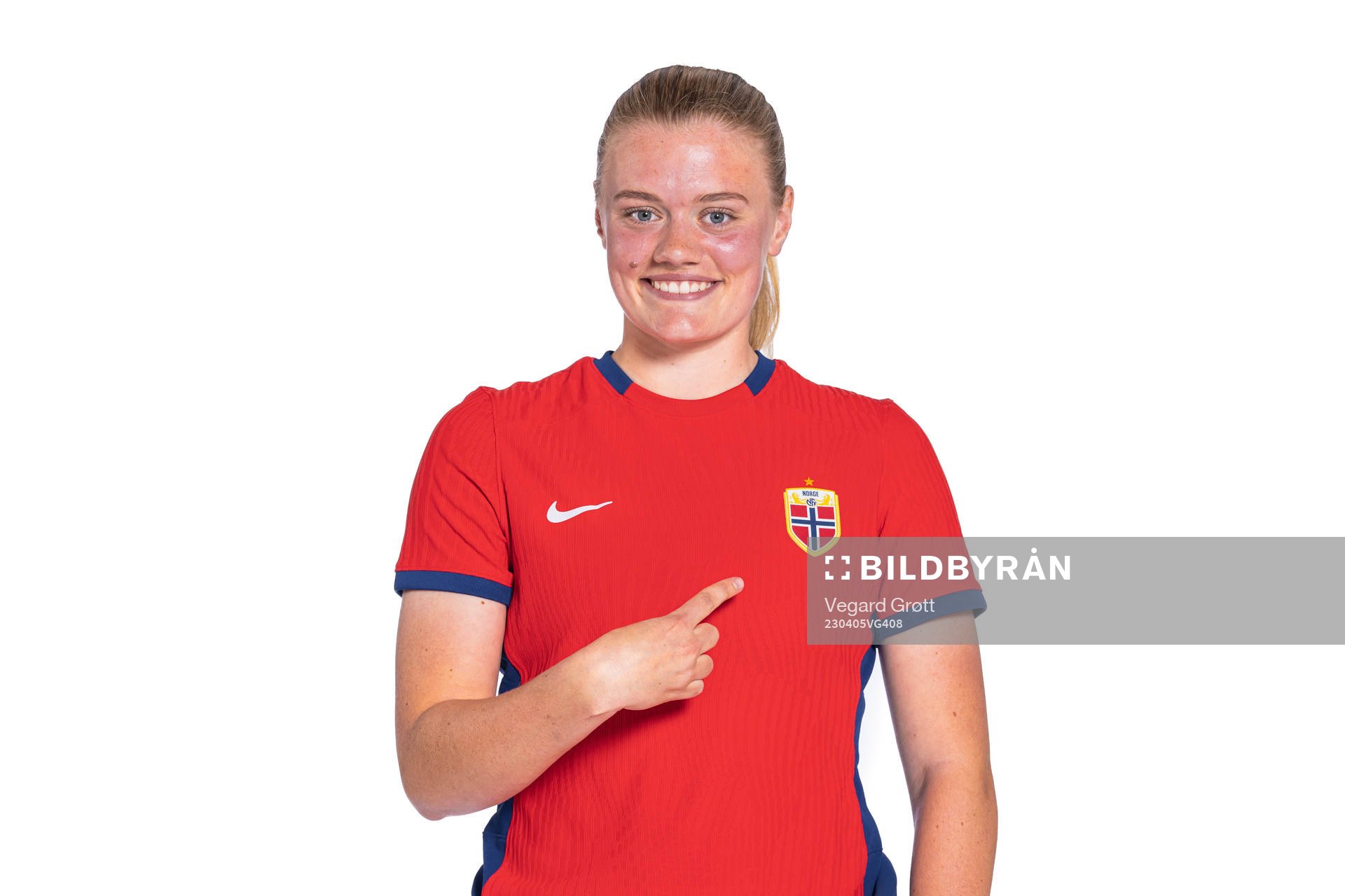 Mathilde Harviken of the Norwegian women’s national