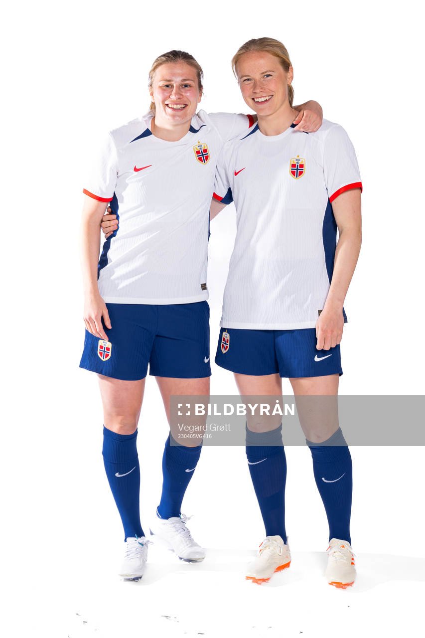 Cesilie Andreassen and Julie Blakstad of the Norwegian