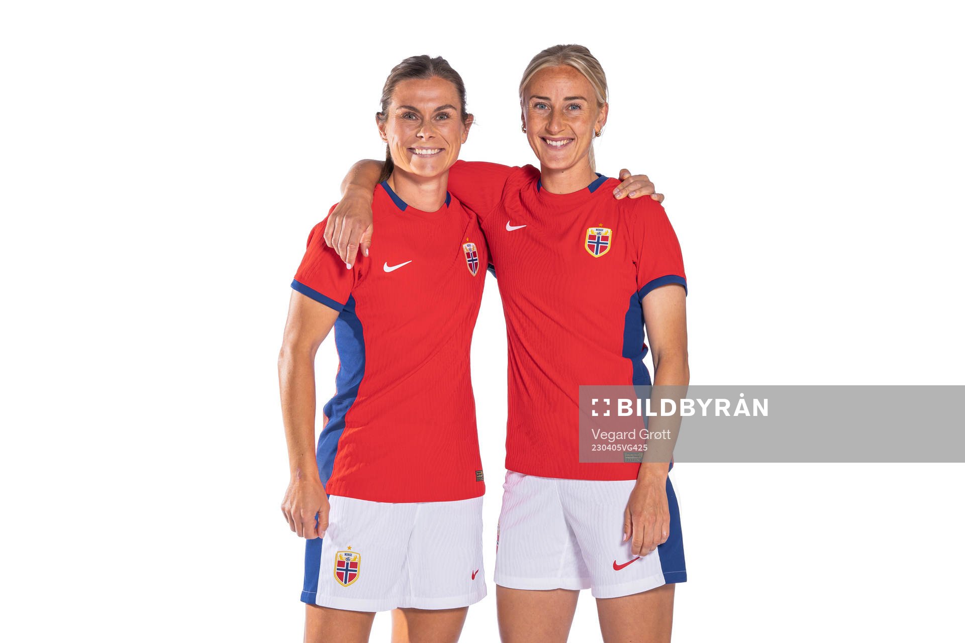 Emilie Bosshard Haavi and Anja Sønstevold of the Norwegian